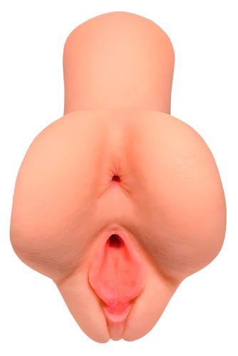 PDX Pick Your Pleasure - 2in1 élethű maszturbátor férfiaknak (testszínű)