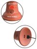 King Cock Elite 8 - élethű vibrátor 20cm (sötét natúr)