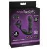 Pipedream Anal Fantasy Ass-Gasm - forgó fejes anál vibrátor péniszgyűrűvel (fekete)