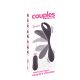 Couples Choice - akkus, rádiós 2 motoros vibrátor (lila)