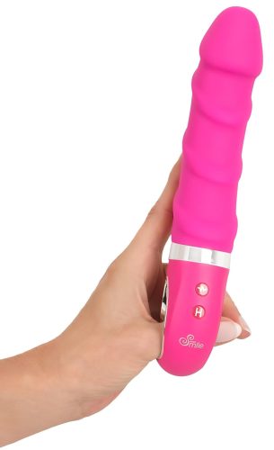 SMILE Soft - akkus, melegítő vibrátor (pink)