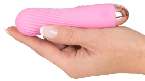 Cuties Mini - akkus, vízálló, spirál vibrátor (pink)
