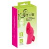 SMILE Licking - léghullámos-nyelves ujjvibrátor (pink)