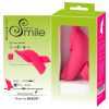 SMILE Licking - léghullámos-nyelves ujjvibrátor (pink)
