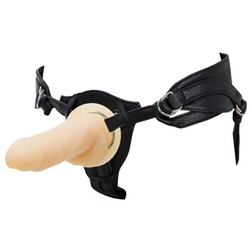 Naked Addiction Rotating 7 - forgófejes vibrátor (18cm) - natúr