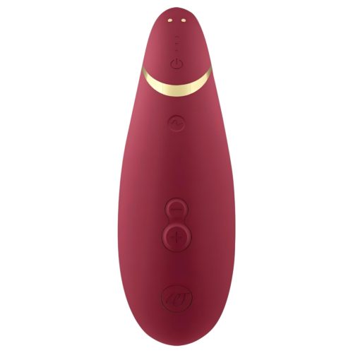 Womanizer Premium 2 - léghullámos csiklóizgató (piros)