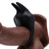 A szürke ötven árnyalata Sensation - csiklóizgató péniszgyűrű (fekete)