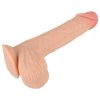 Nature Skin - dildó bőrrel - 19cm (natúr)