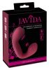 Javida Thumping - pulzáló G-pont és csikló vibrátor (piros)