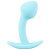Cuties Mini Butt Plug - szilikon anál plug (kék, 2,6 cm)
