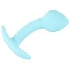 Cuties Mini Butt Plug - szilikon anál plug (kék, 2,6 cm)