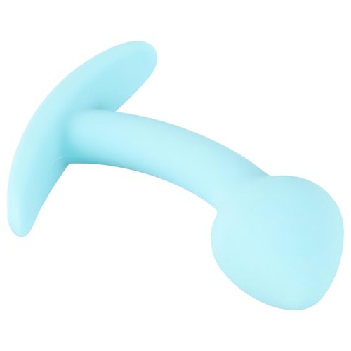 Cuties Mini Butt Plug - szilikon anál plug (kék, 2,6 cm)