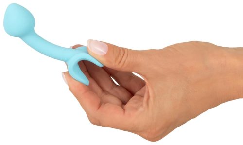 Cuties Mini Butt Plug - szilikon anál plug (kék, 2,6 cm)
