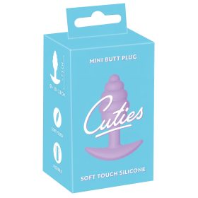 Cuties Mini Butt Plug - szilikon anál plug (lila, 2,8 cm)