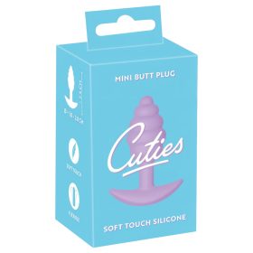 Cuties Mini Butt Plug - szilikon anál plug (lila)