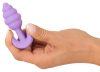 Cuties Mini Butt Plug - szilikon anál plug (lila, 2,8 cm)