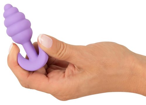 Cuties Mini Butt Plug - szilikon anál plug (lila, 2,8 cm)
