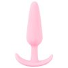 Cuties Mini Butt Plug - szilikon anál plug (pink, 2,1 cm)