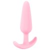 Cuties Mini Butt Plug - szilikon anál plug (pink, 2,1 cm)