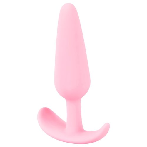 Cuties Mini Butt Plug - szilikon anál plug (pink, 2,1 cm)