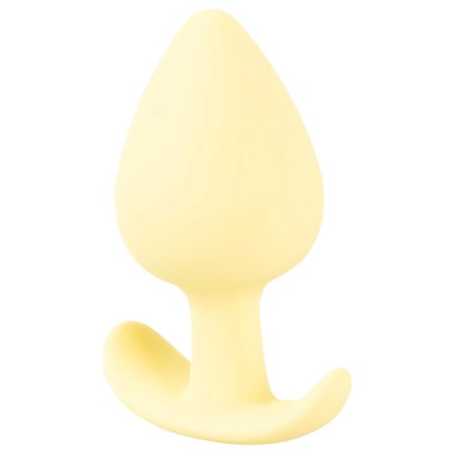 Cuties Mini Butt Plug - szilikon anál plug (sárga)