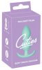 Cuties Mini Butt Plug - szilikon anál plug (menta, 2,3 cm)