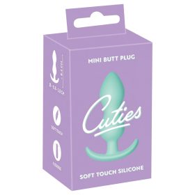 Cuties Mini Butt Plug - szilikon anál plug (zöld)