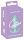 Cuties Mini Butt Plug - szilikon anál plug (menta, 2,3 cm)