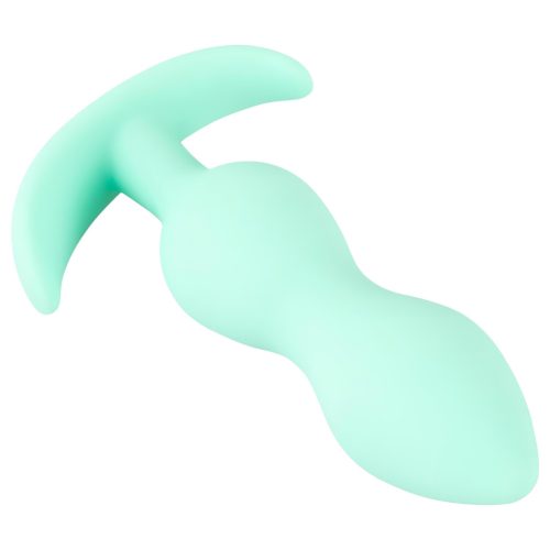 Cuties Mini Butt Plug - szilikon anál plug (menta, 2,3 cm)