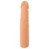 Nature Skin - hosszabbító, vastagító péniszköpeny (24 cm)