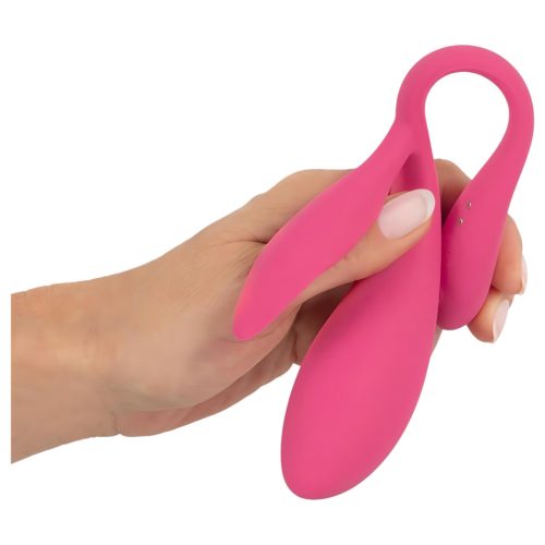 SMILE - hordható akkus, rádiós vibrotojás (pink)