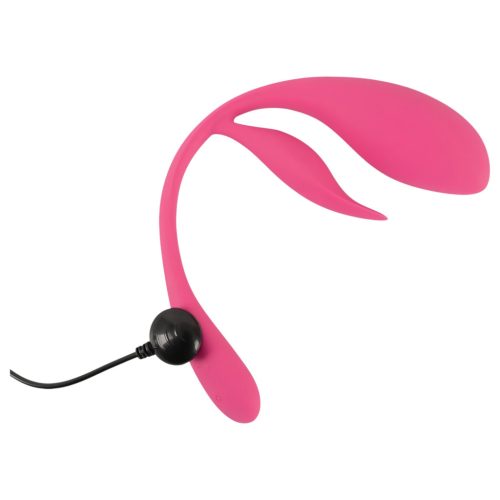 SMILE - hordható akkus, rádiós vibrotojás (pink)
