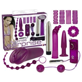   You2Toys - erotikus meglepetések - vibrátor szett (12 részes)