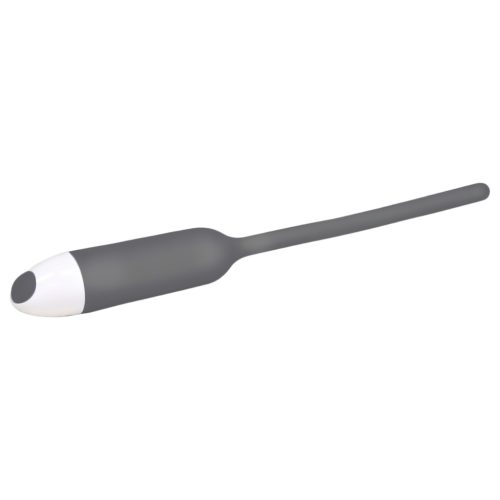 You2Toys - DILATOR - szilikon dilátor vibrációval (szürke, 6 mm)