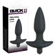 Black Velvets anál plug vibrátor - közepes