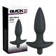 Black Velvets anál plug vibrátor - közepes