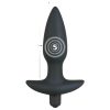 Black Velvets anál plug vibrátor - közepes