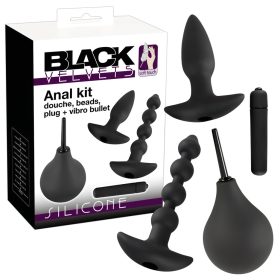 Black Velvets anál vibrátor készlet (4 részes)