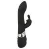 SMILE Blacky - USB-s akkus 2 motoros vibrátor (fekete)