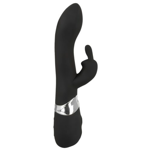 SMILE Blacky - USB-s akkus 2 motoros vibrátor (fekete)