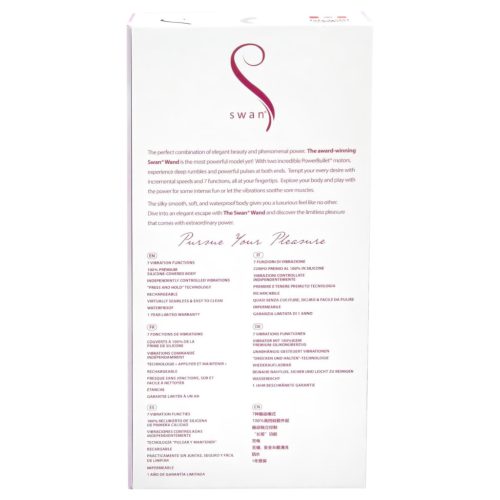 The Swan Wand - akkus masszírozó vibrátor (pink)