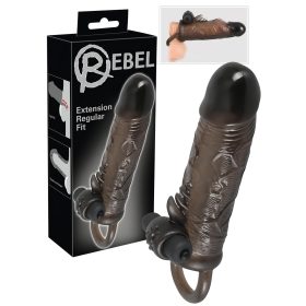 Rebel Regular - vibrációs péniszköpeny (19 cm)