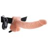 Pipedream - Fetish Strap-on 9 - felcsatolható vibrátor (natúr)