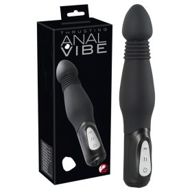 You2Toys Anal Vibe - lökő anál vibrátor (fekete)