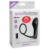 Pipedream - Analfantasy - ujj anál vibrátor péniszgyűrűvel (fekete)