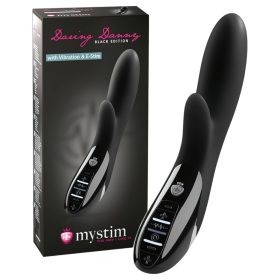 mystim Daring Danny - elektro-stimuláló vibrátor (fekete)
