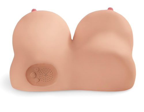PDX Interactive Titty Fuck-Her - nyögő maszturbátor (testszínű)