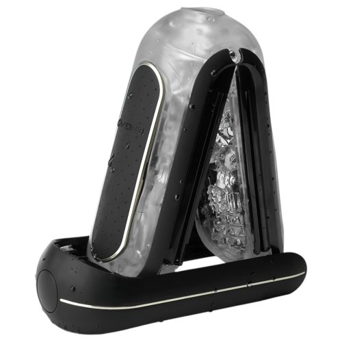 TENGA Flip Zero - vibrációs maszturbátor férfiaknak (fekete)
