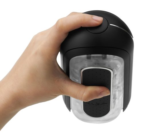 TENGA Flip Zero - vibrációs maszturbátor férfiaknak (fekete)