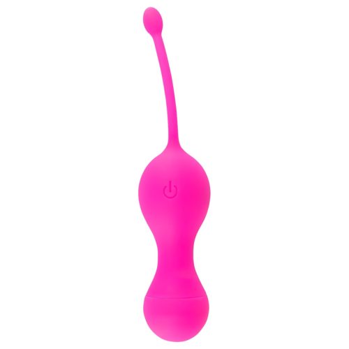 SMILE Love Balls - hordható akkus, rádiós vibrotojás (pink)
